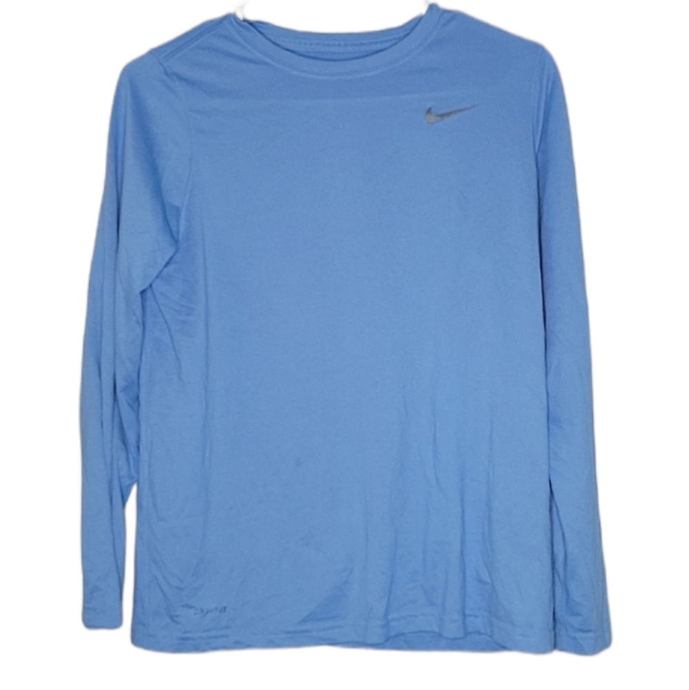 Nike Dri-Fit Light Blue Longsleeve Teeshirt